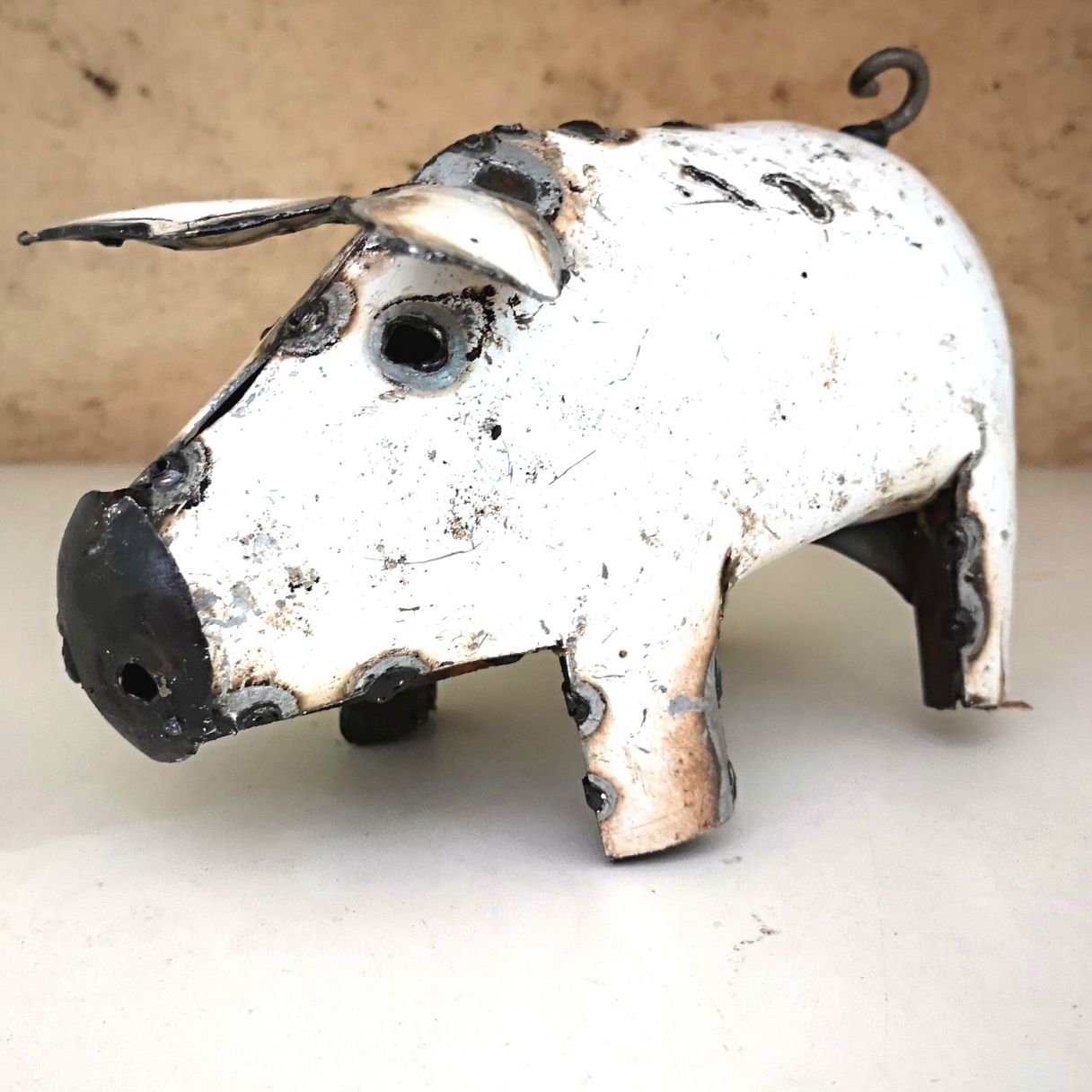 Cochon Blanc 20cm – Image 1