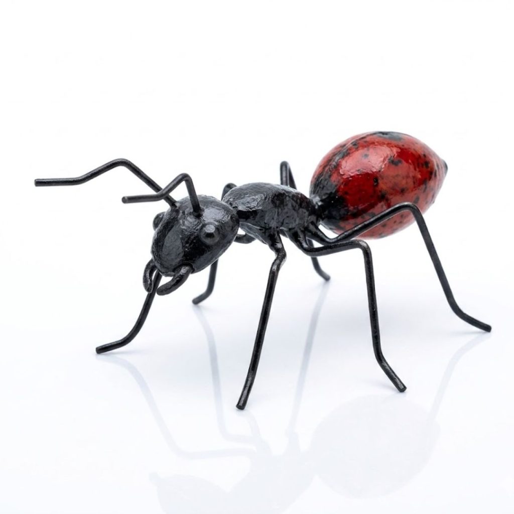 Fourmis Rouge pour mur 10cm