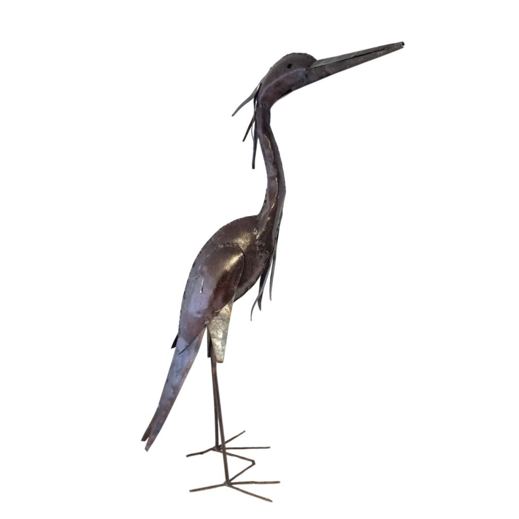 Heron Pourpre cou droit