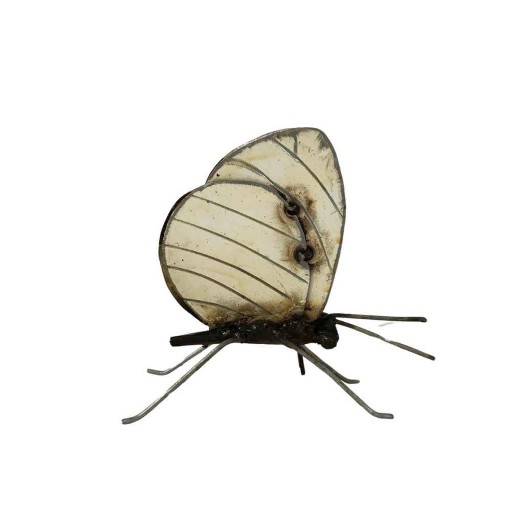 Papillon à poser blanc