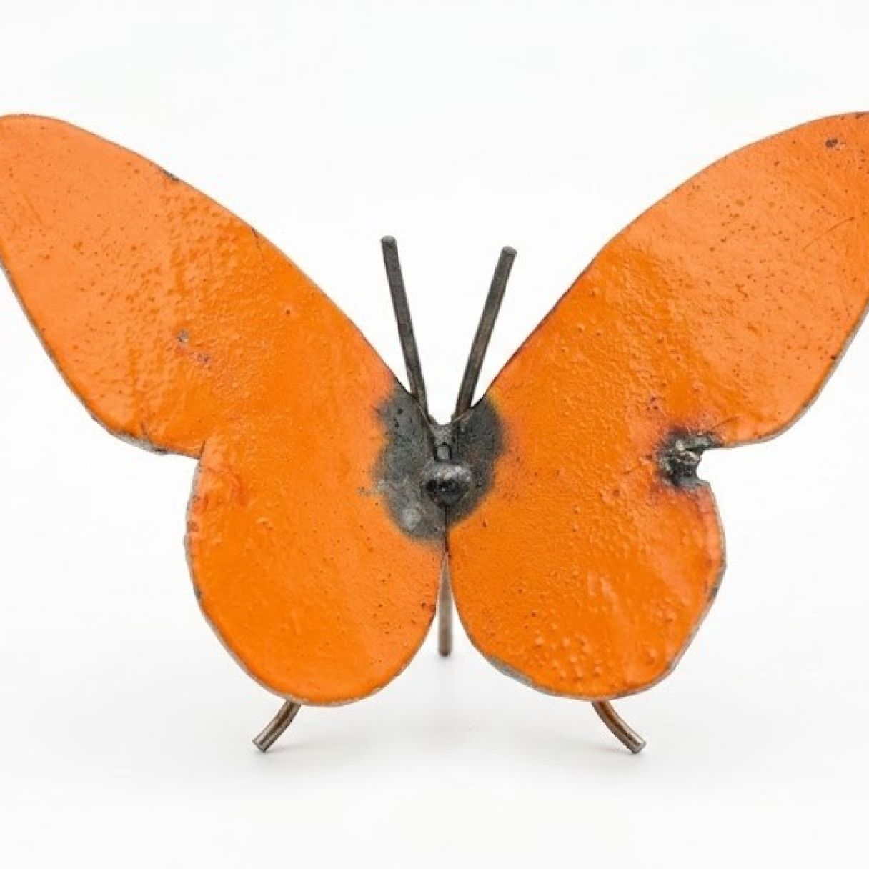 Papillon Tres Petit Orange pour mur – Image 1